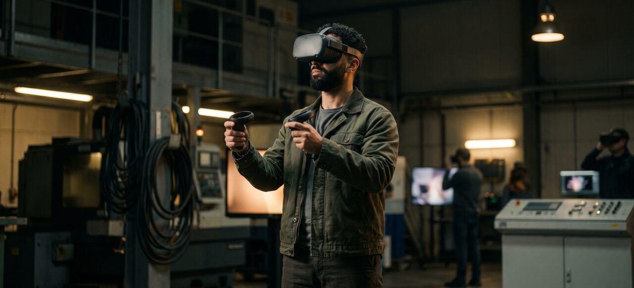 3D and VR simulation environment